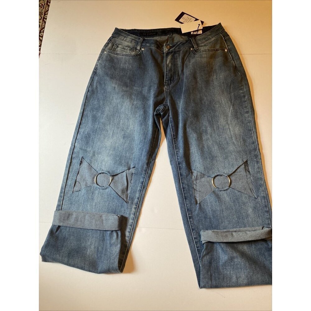 Poetic Justice True Boyfriend Jeans Verla NWT Size 30R 33 X 31